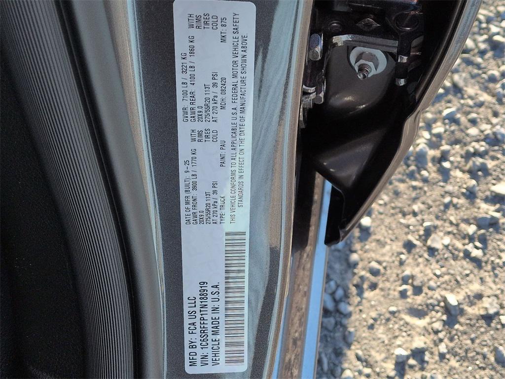 new 2026 Ram 1500 car, priced at $58,290