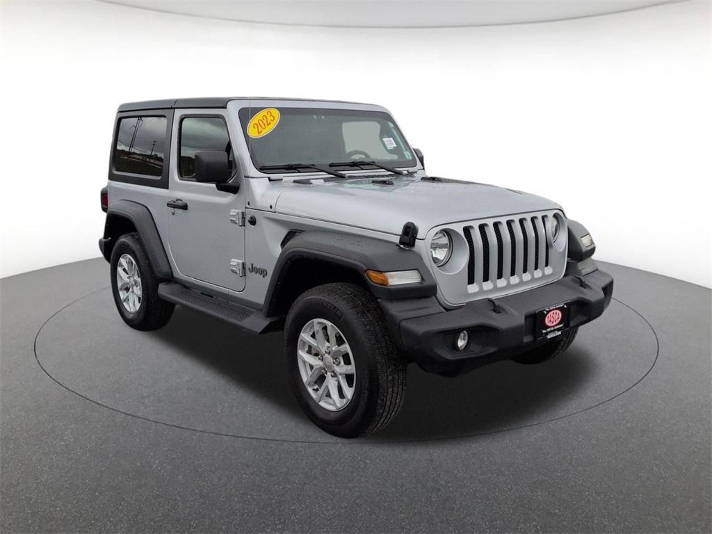 used 2023 Jeep Wrangler car, priced at $32,300