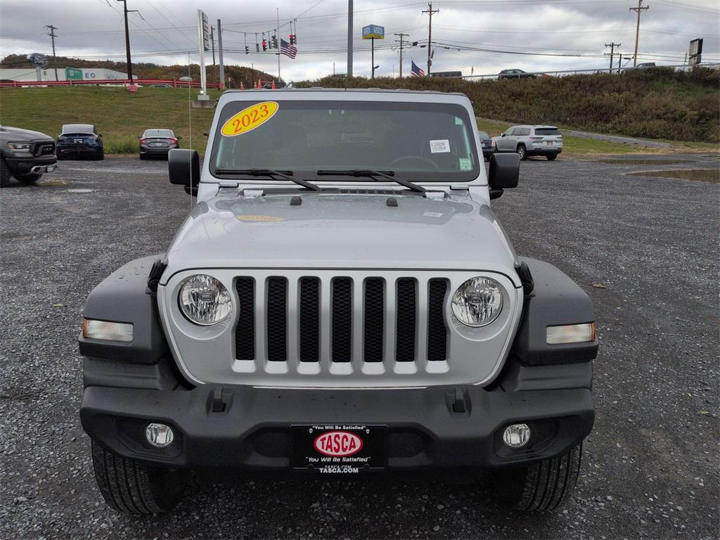 used 2023 Jeep Wrangler car, priced at $32,300