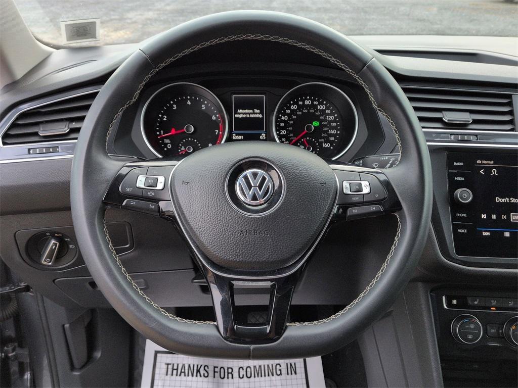 used 2021 Volkswagen Tiguan car, priced at $19,500