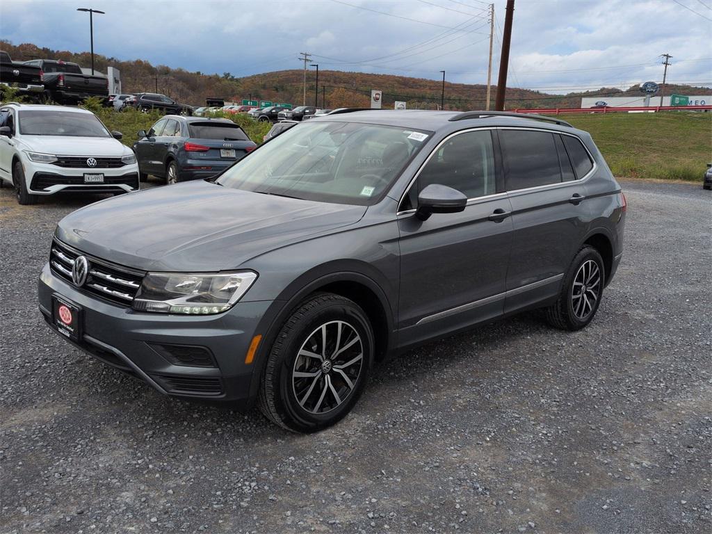 used 2021 Volkswagen Tiguan car, priced at $19,500