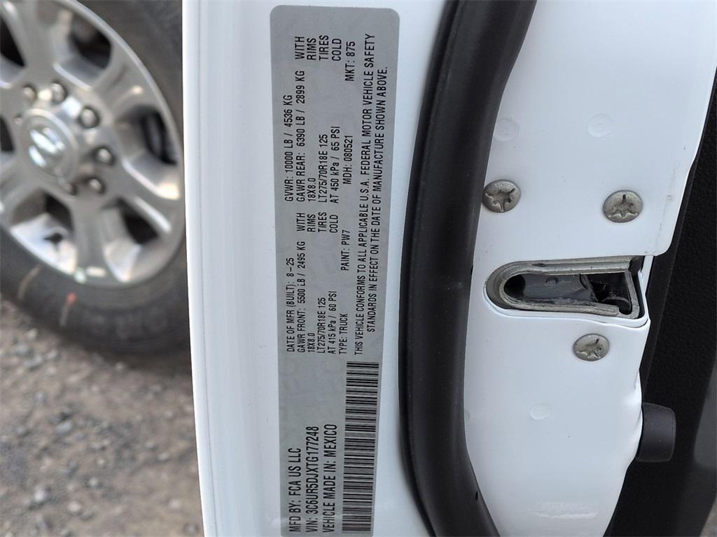 new 2026 Ram 2500 car, priced at $63,130