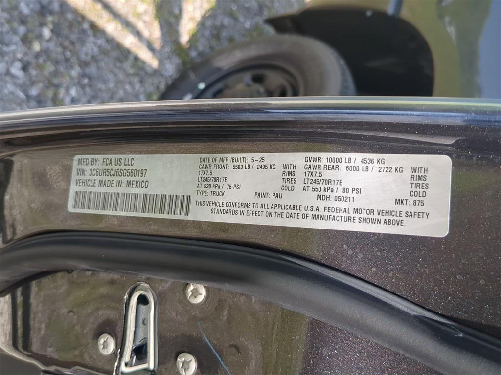 new 2025 Ram 2500 car, priced at $53,345