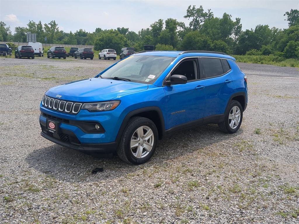 used 2022 Jeep Compass car, priced at $21,950