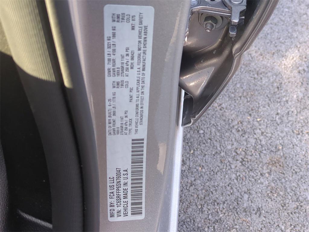 new 2025 Ram 1500 car, priced at $59,740