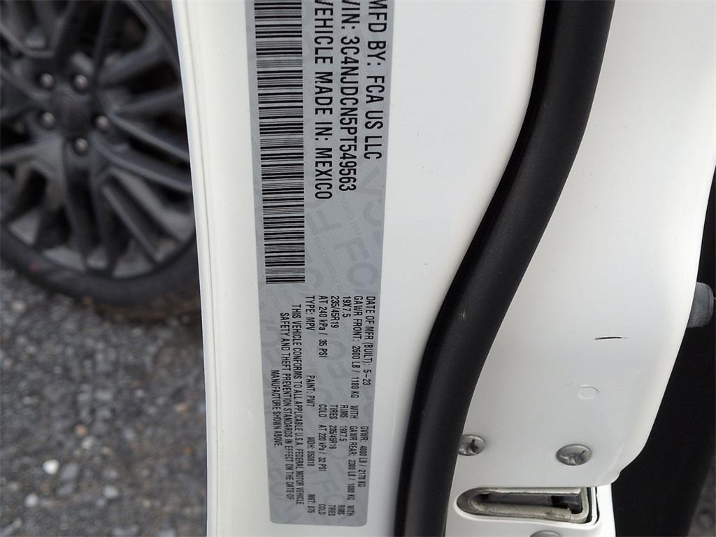 used 2023 Jeep Compass car, priced at $25,500