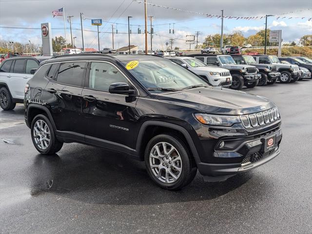 used 2022 Jeep Compass car, priced at $21,900