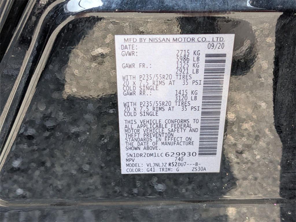 used 2020 Nissan Pathfinder car, priced at $22,950