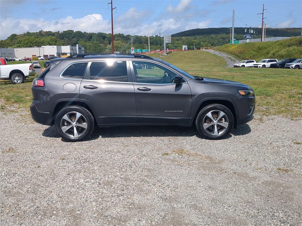 used 2022 Jeep Cherokee car, priced at $27,500