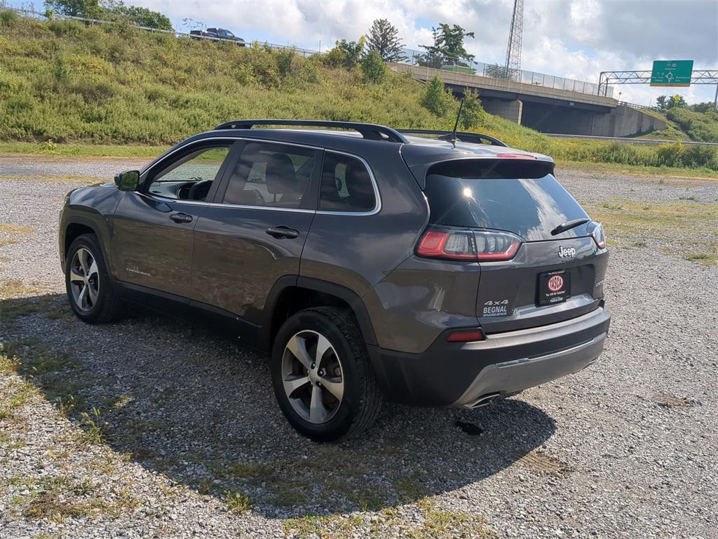 used 2022 Jeep Cherokee car, priced at $27,500