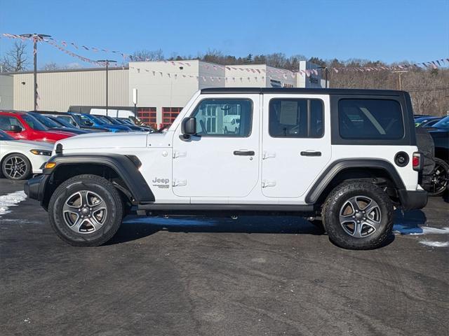 used 2021 Jeep Wrangler Unlimited car, priced at $31,900