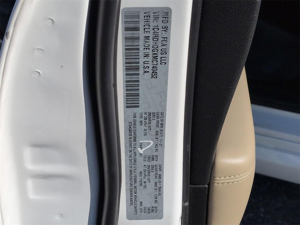 used 2021 Dodge Durango car, priced at $24,950