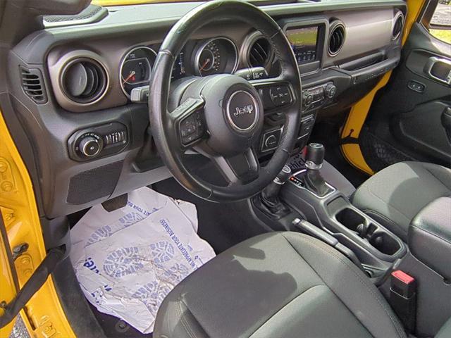 used 2021 Jeep Wrangler Unlimited car, priced at $25,200