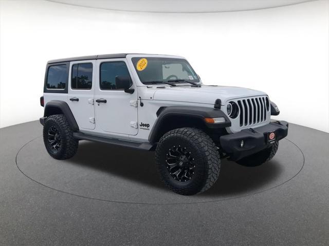 used 2022 Jeep Wrangler Unlimited car, priced at $30,750