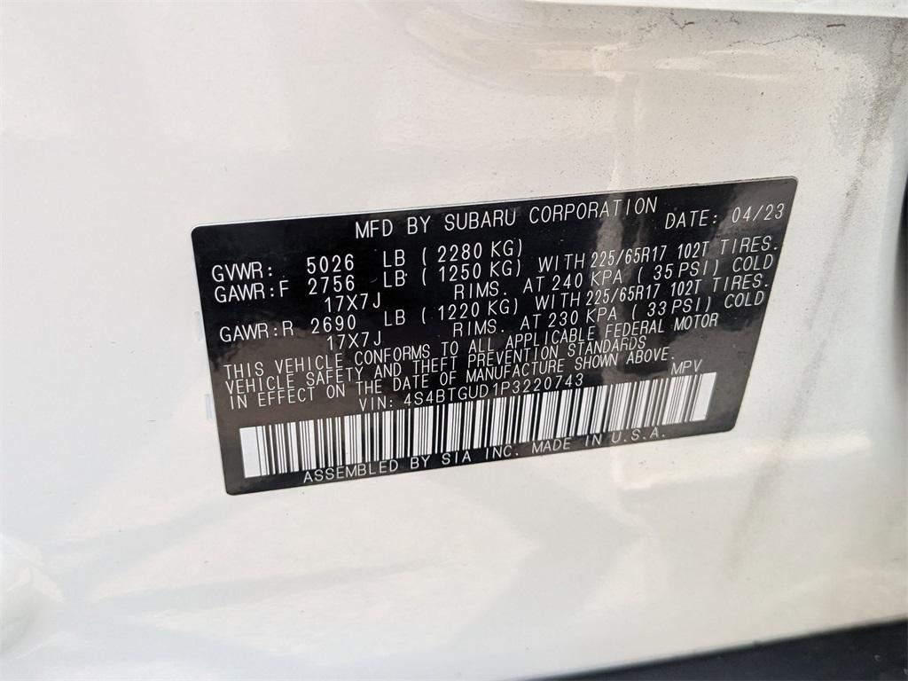 used 2023 Subaru Outback car, priced at $27,800