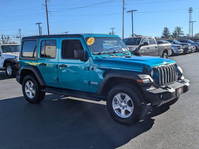 used 2019 Jeep Wrangler Unlimited car, priced at $26,500