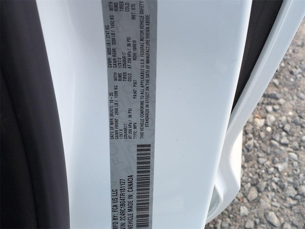 new 2026 Chrysler Pacifica car, priced at $42,365