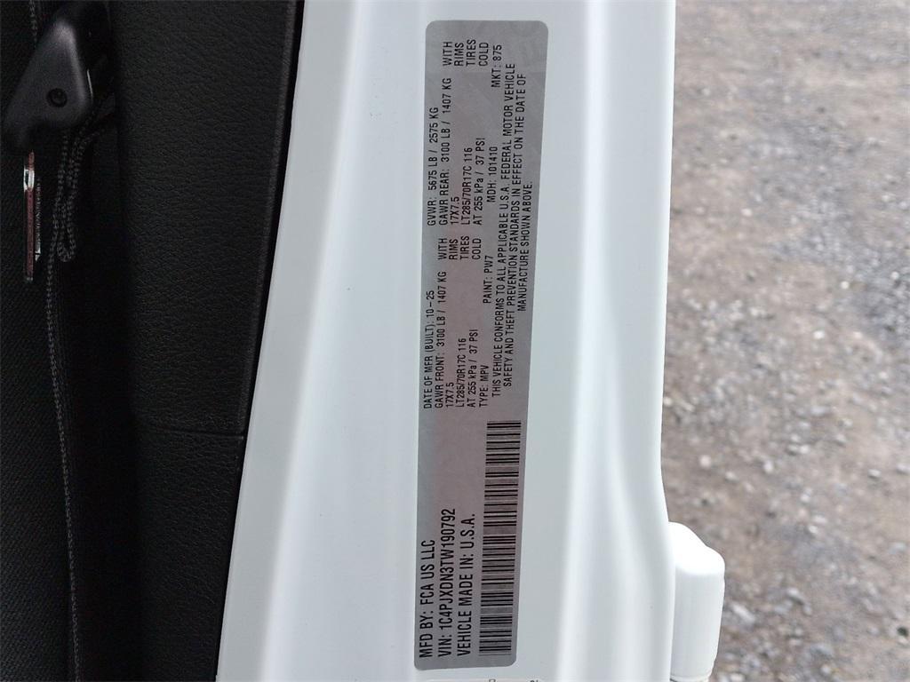 new 2026 Jeep Wrangler car, priced at $51,035