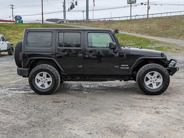 used 2018 Jeep Wrangler JK Unlimited car, priced at $21,200