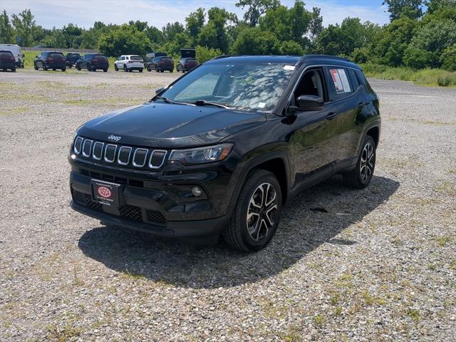 used 2022 Jeep Compass car, priced at $24,400