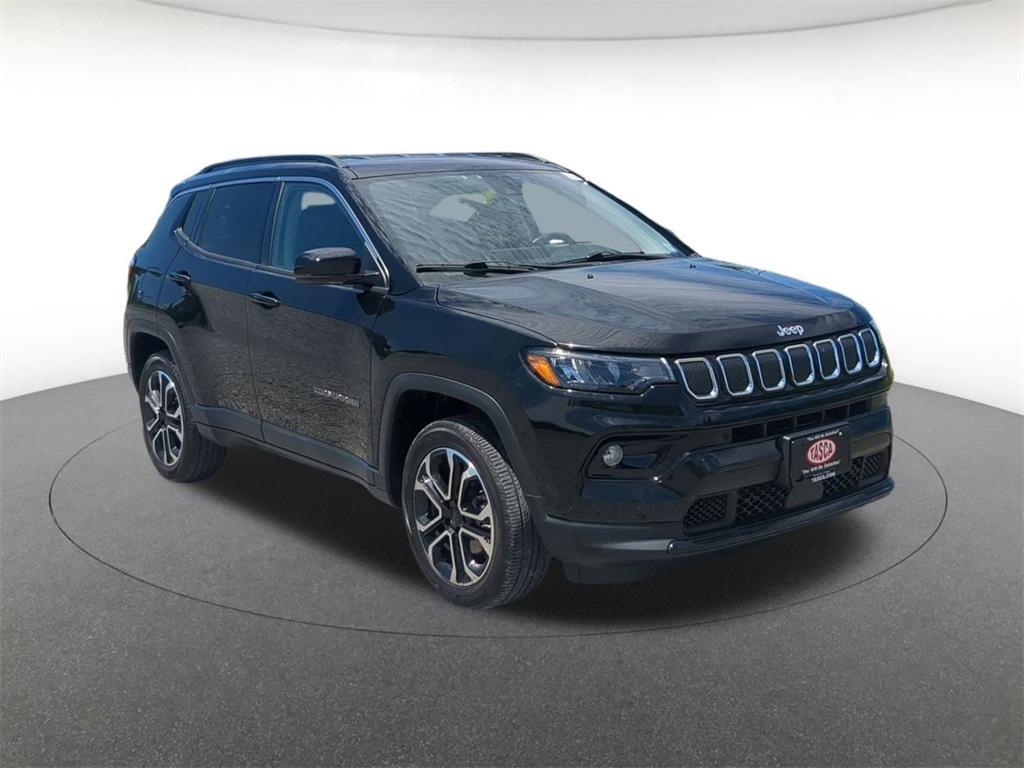 used 2022 Jeep Compass car, priced at $24,500