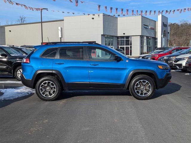 used 2022 Jeep Cherokee car, priced at $23,200