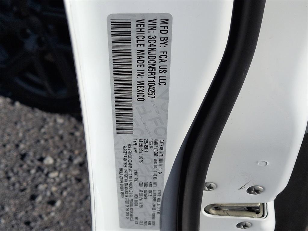 used 2024 Jeep Compass car, priced at $25,500