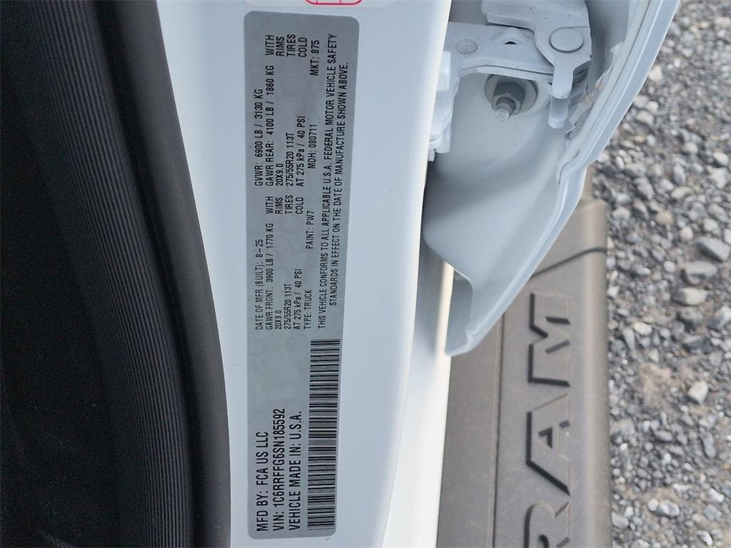 new 2025 Ram 1500 car, priced at $60,550