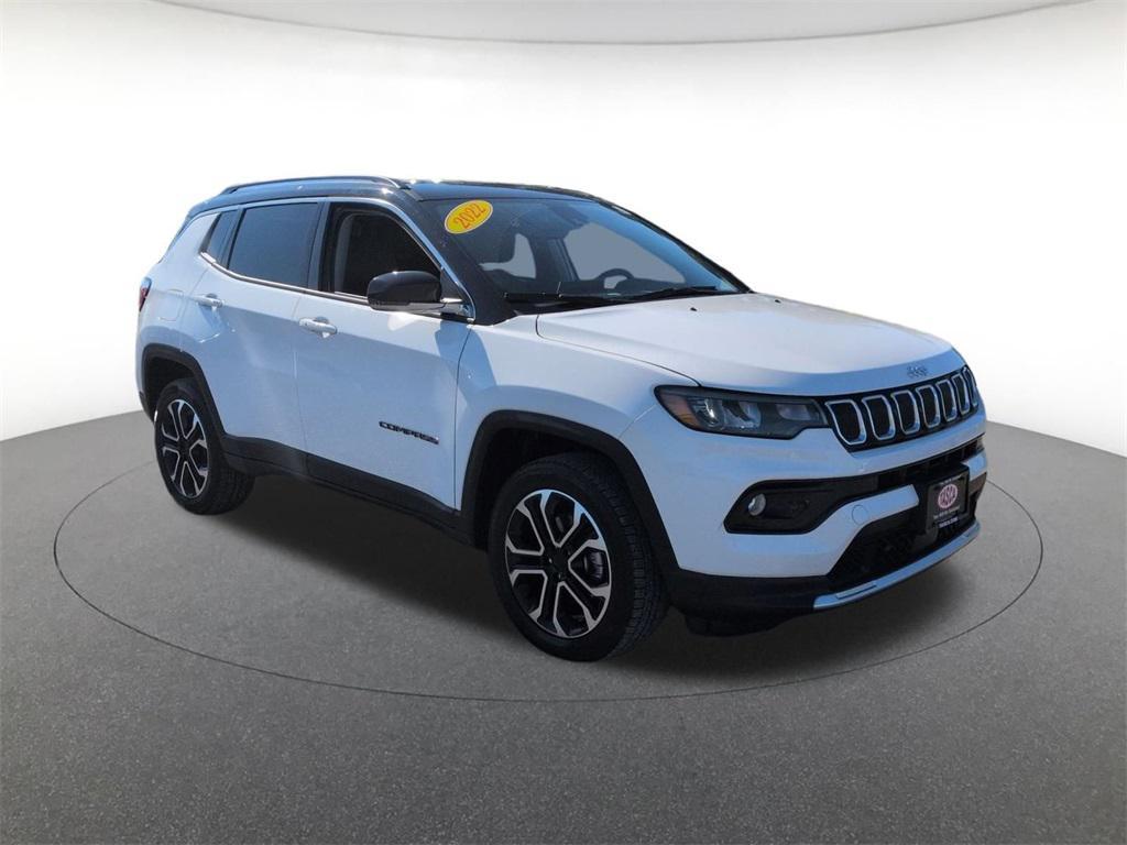 used 2022 Jeep Compass car, priced at $22,950