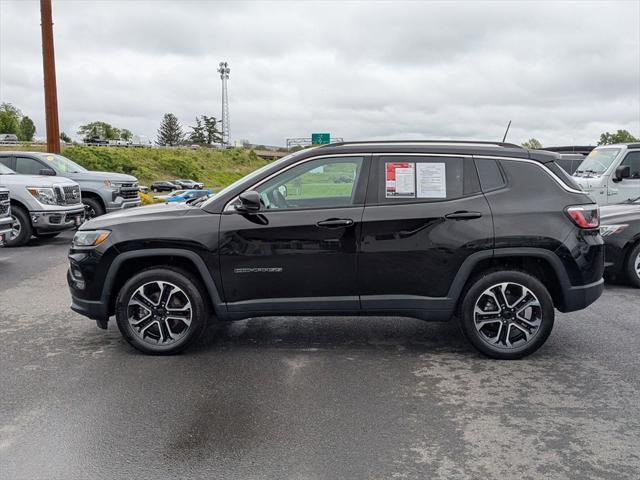 used 2022 Jeep Compass car, priced at $24,500
