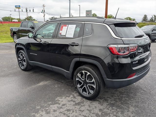 used 2022 Jeep Compass car, priced at $24,500