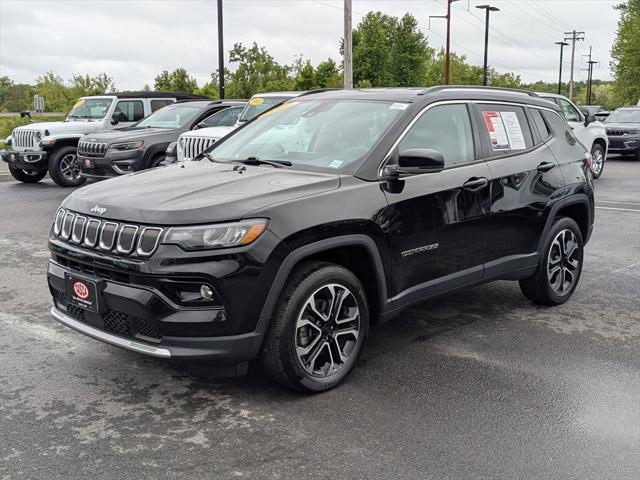 used 2022 Jeep Compass car, priced at $24,500