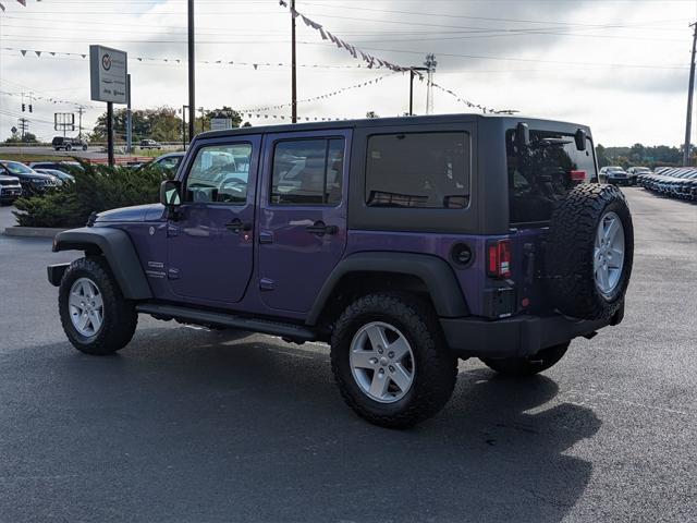 used 2017 Jeep Wrangler Unlimited car, priced at $24,900