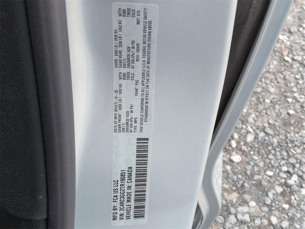 new 2026 Chrysler Pacifica car, priced at $54,240