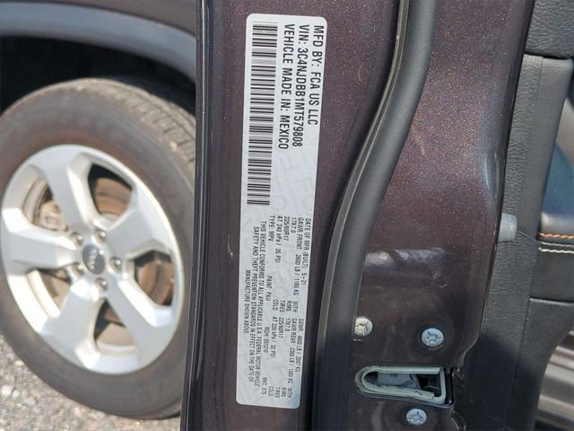 used 2021 Jeep Compass car, priced at $22,300