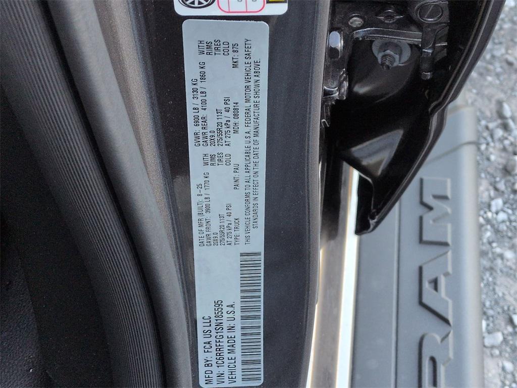 new 2025 Ram 1500 car, priced at $60,845