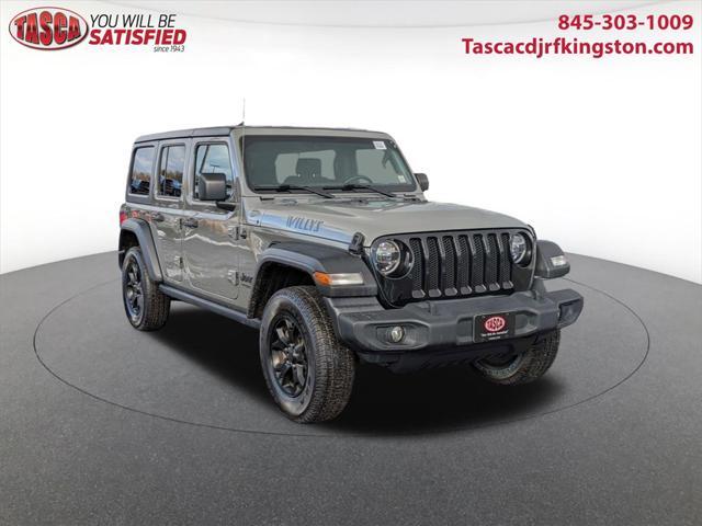 used 2020 Jeep Wrangler Unlimited car, priced at $31,199