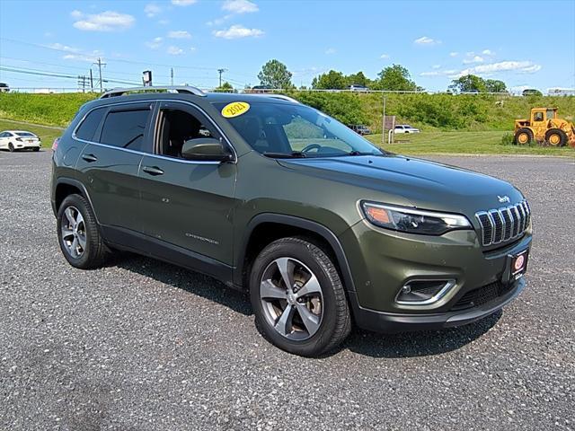 used 2021 Jeep Cherokee car, priced at $22,950