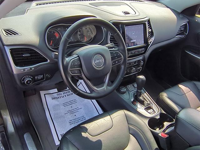 used 2021 Jeep Cherokee car, priced at $21,750