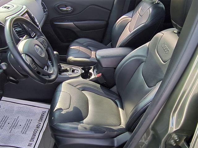 used 2021 Jeep Cherokee car, priced at $21,750