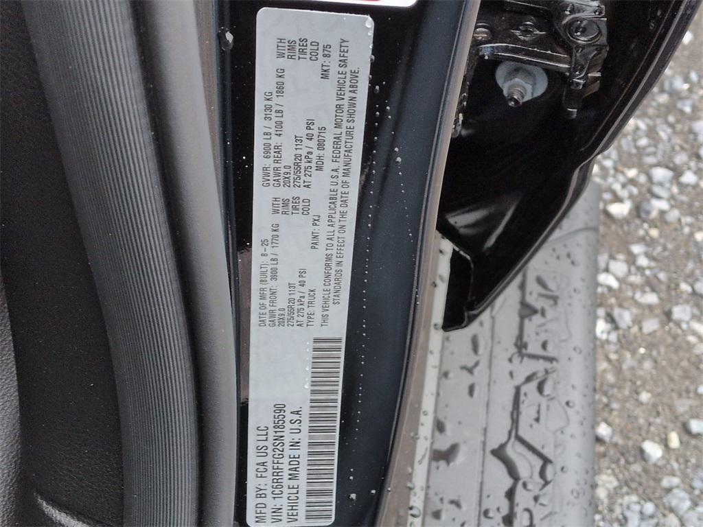 new 2025 Ram 1500 car, priced at $58,845