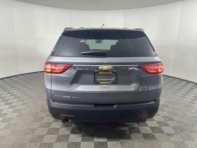 used 2021 Chevrolet Traverse car, priced at $17,990