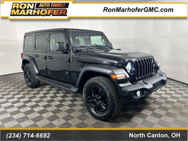 used 2021 Jeep Wrangler Unlimited car, priced at $26,990