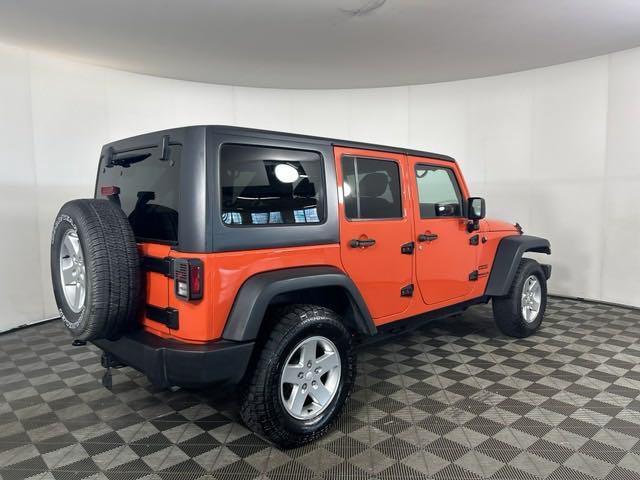 used 2015 Jeep Wrangler Unlimited car, priced at $14,990