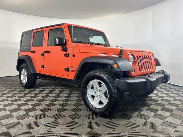 used 2015 Jeep Wrangler Unlimited car, priced at $14,990