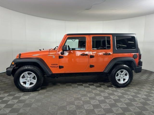 used 2015 Jeep Wrangler Unlimited car, priced at $14,990