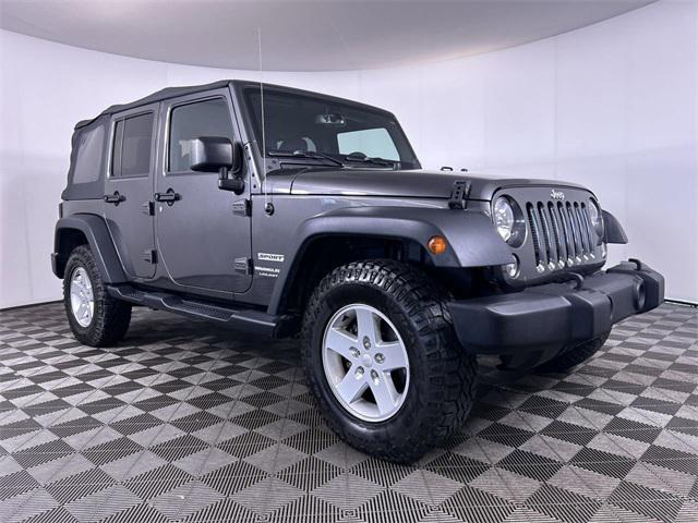 used 2018 Jeep Wrangler JK Unlimited car, priced at $16,990