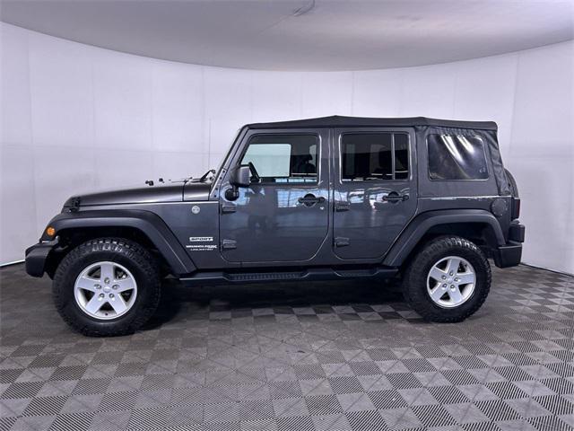 used 2018 Jeep Wrangler JK Unlimited car, priced at $16,990