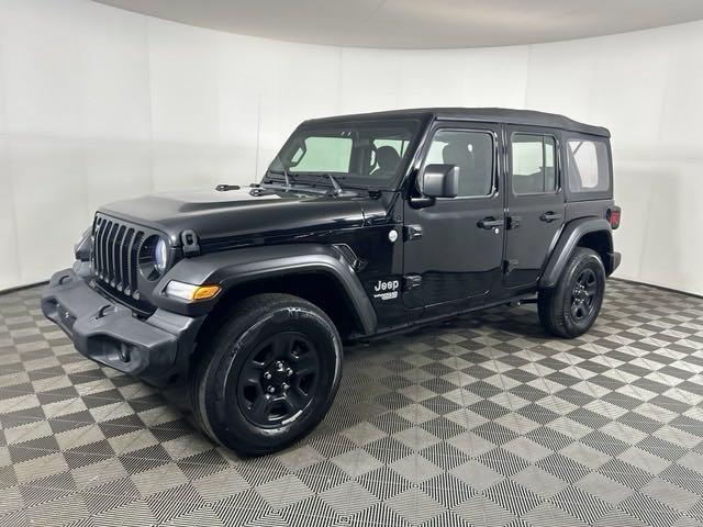 used 2021 Jeep Wrangler Unlimited car, priced at $25,440