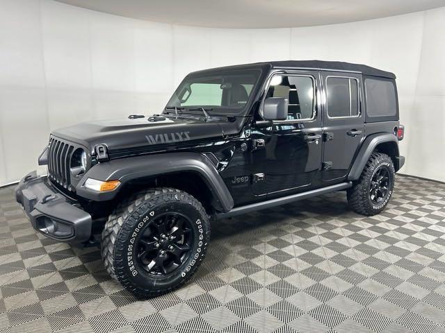 used 2021 Jeep Wrangler car, priced at $27,220